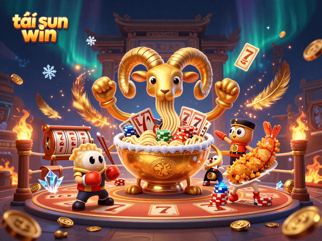 Experience thrilling action in tải sun win with dynamic character battles and vibrant casino elements.
