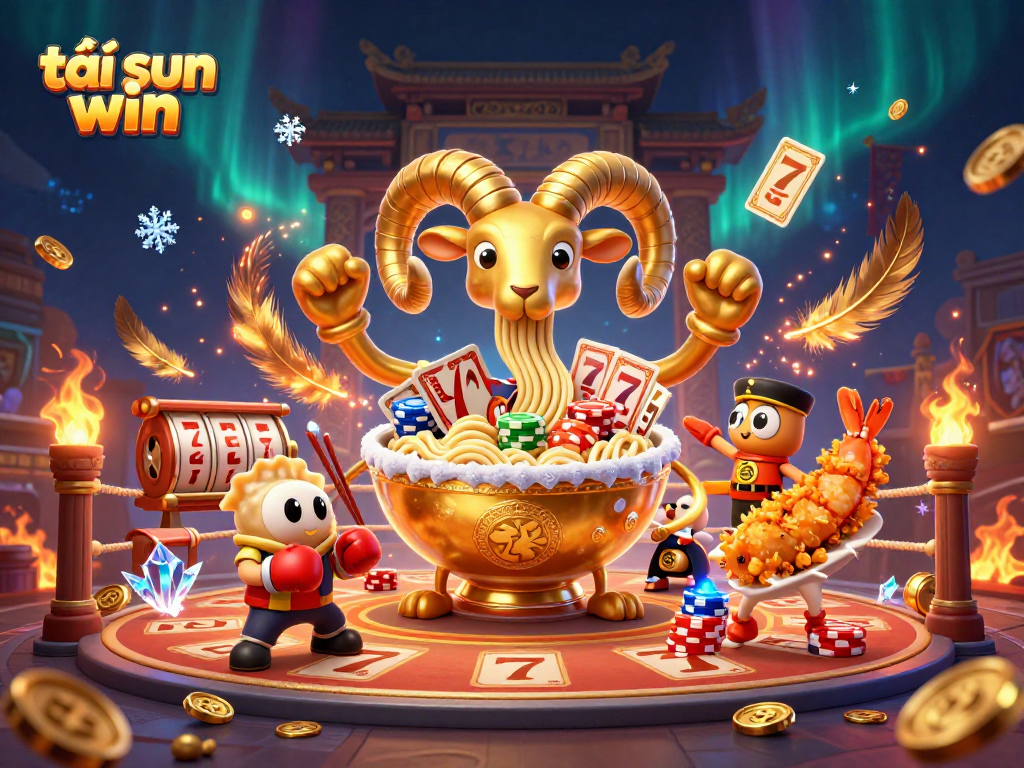 Experience thrilling action in tải sun win with dynamic character battles and vibrant casino elements.